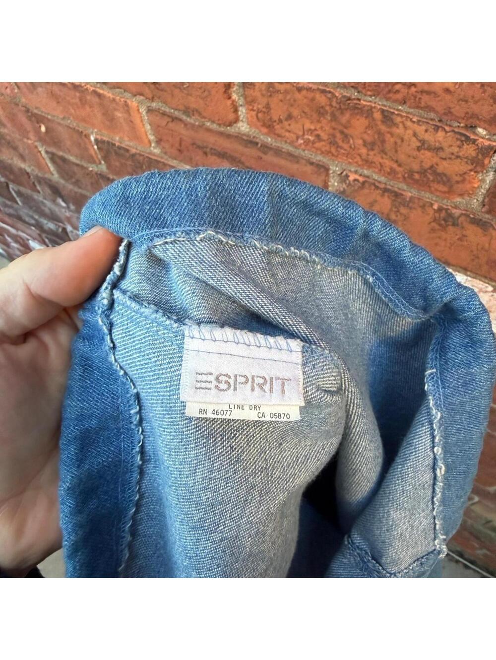 Vintage esprit drawstring bag backpack 90s/00s OS - Picture 6 of 6